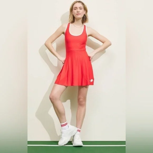 Prince Pickleball Red Athletic Dress/Skort Sz XL - Picture 1 of 4